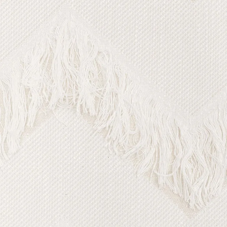 Schumacher 73250 Sonora Ivory fabric swatch