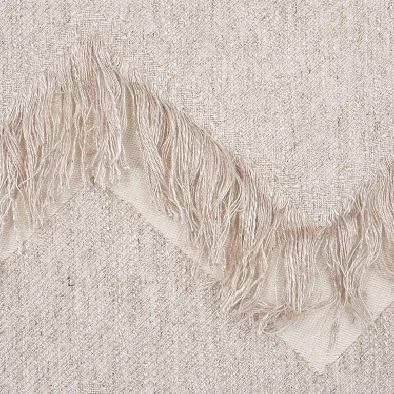 Schumacher 73251 Sonora Natural fabric swatch