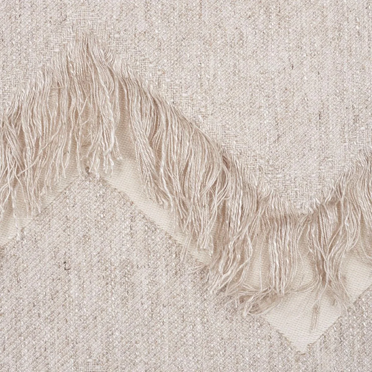 Schumacher 73251 Sonora Natural fabric swatch