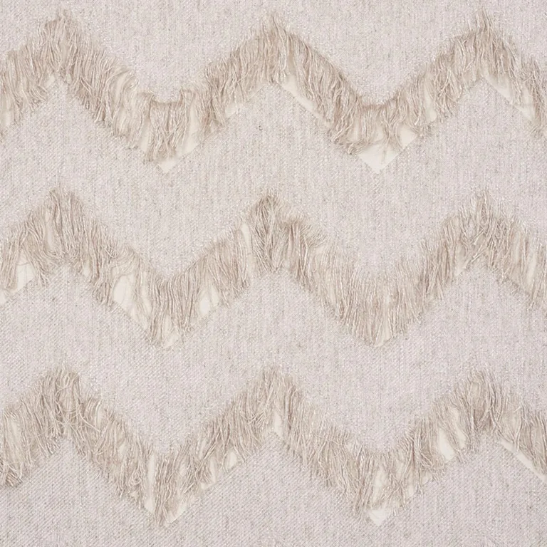 Schumacher 73251 Sonora Natural fabric swatch