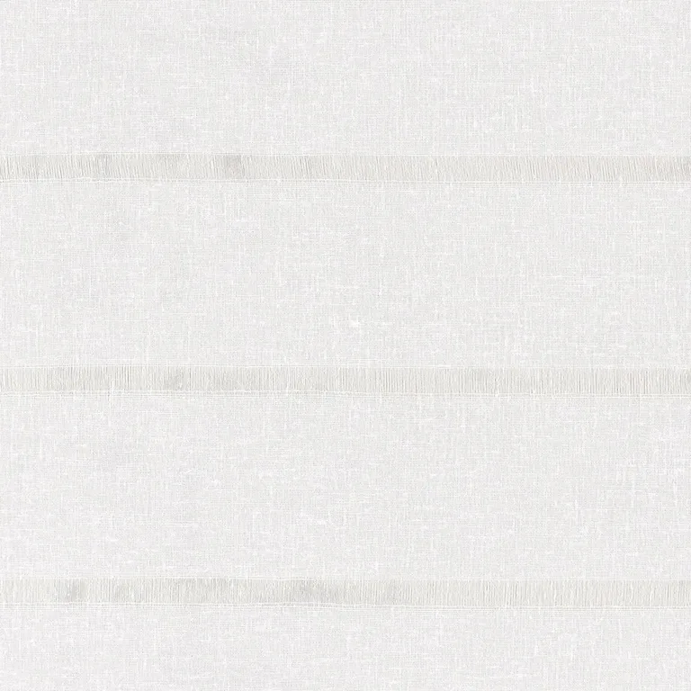 Schumacher 55880 Sophia Sheer Stripe Snow fabric swatch