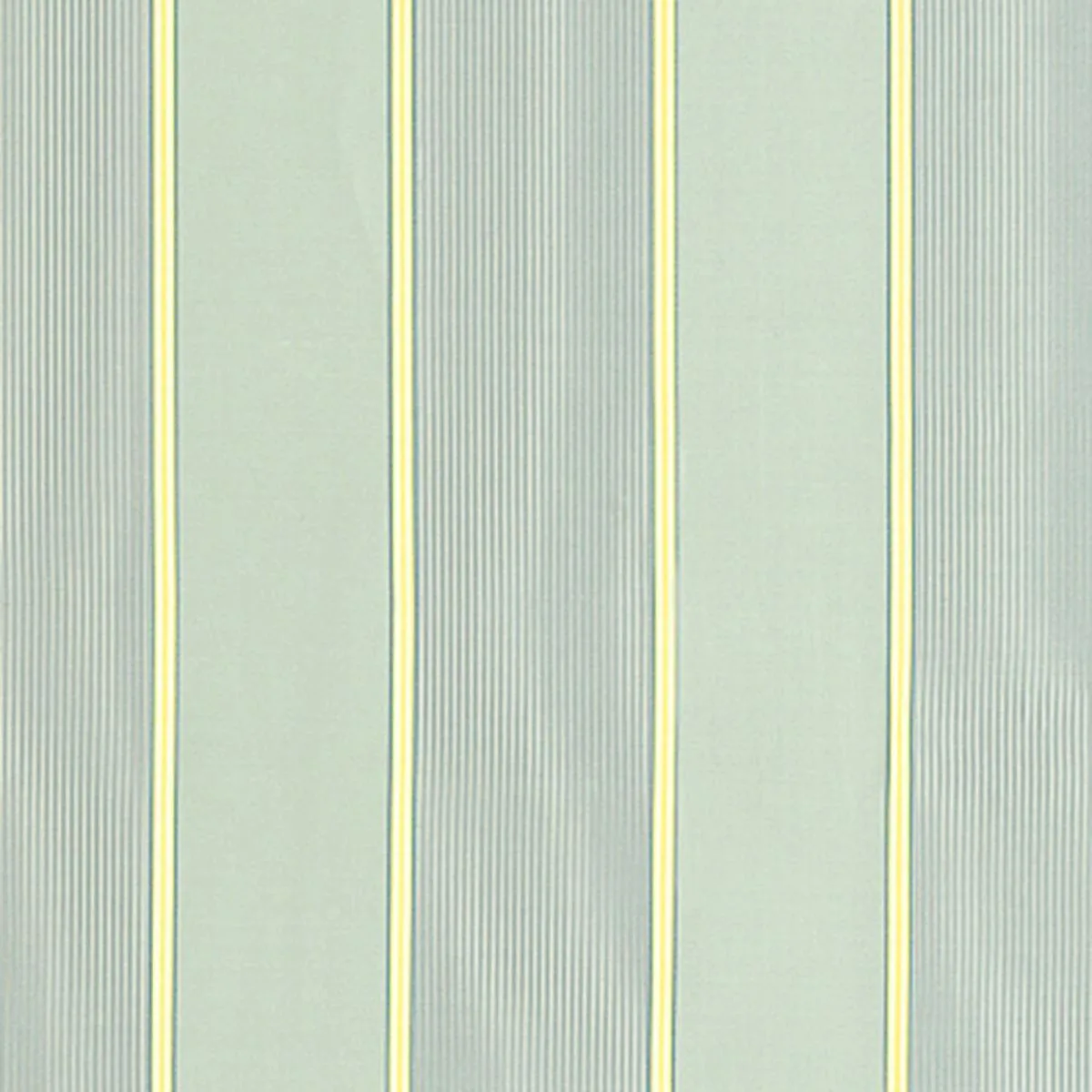 Schumacher 52710 Sophia Silk Stripe Aqua fabric swatch