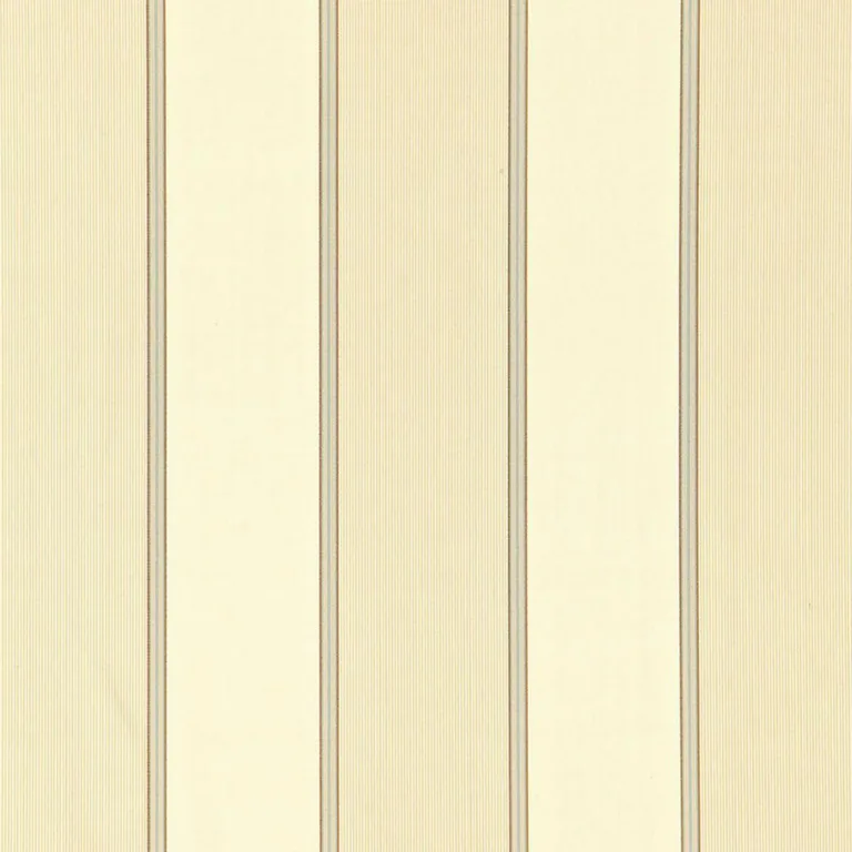 Schumacher 52712 Sophia Silk Stripe Champagne fabric swatch
