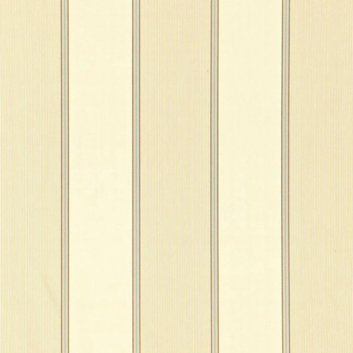 Schumacher 52712 Sophia Silk Stripe Champagne fabric swatch
