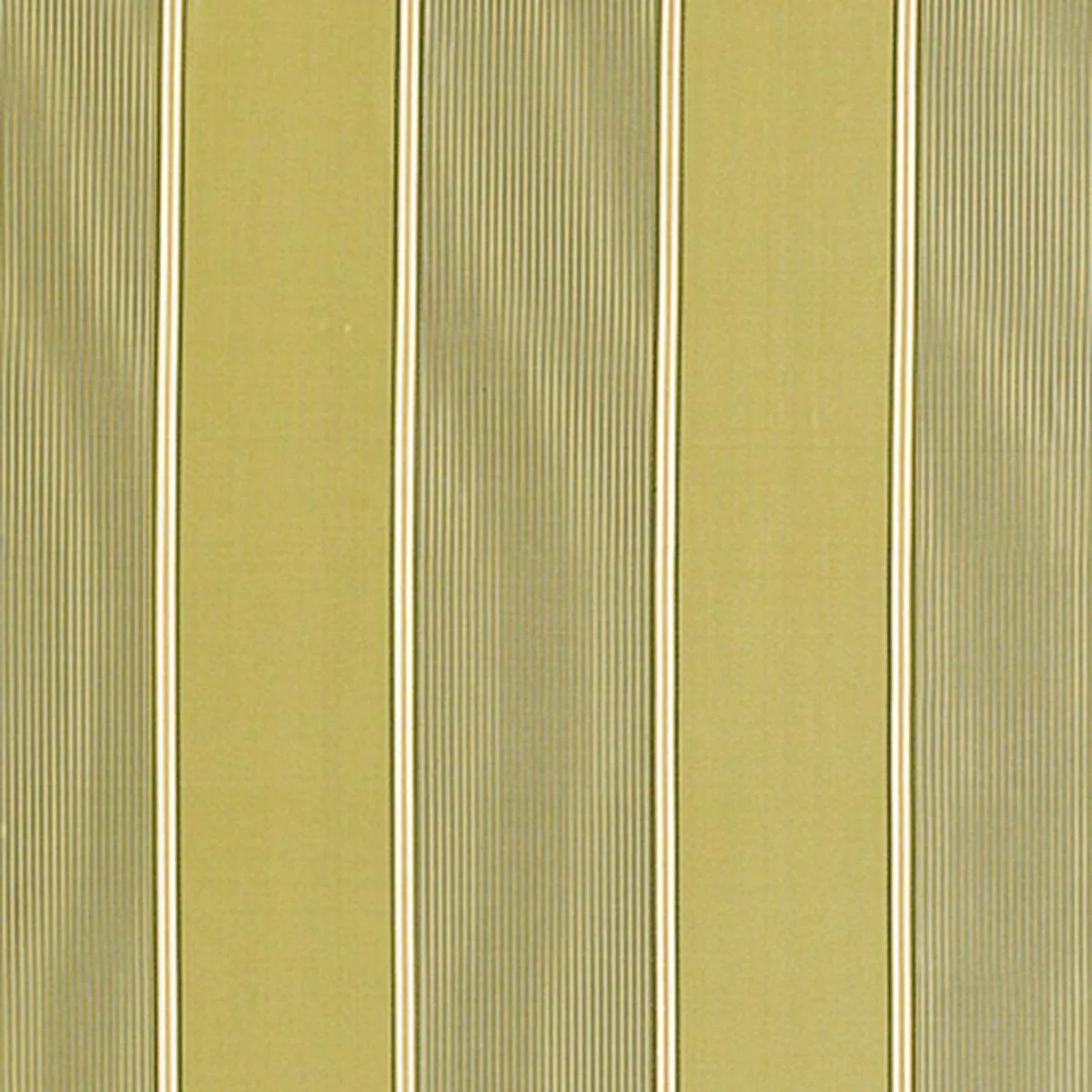 Schumacher 52711 Sophia Silk Stripe Willow fabric swatch