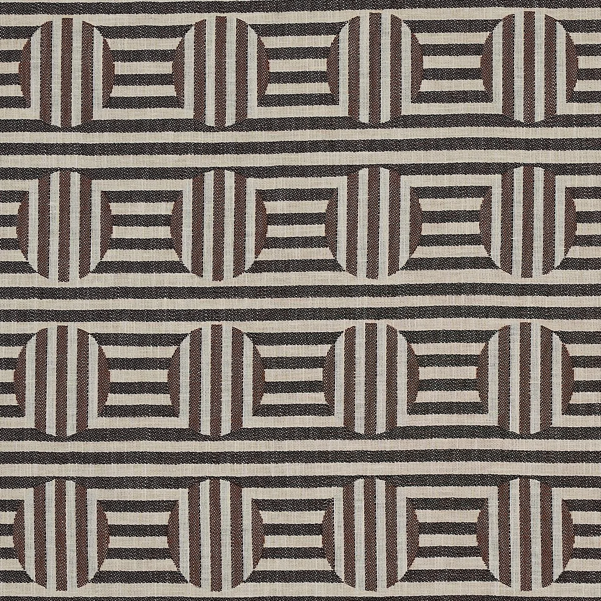 Schumacher 80842 Soto Charcoal fabric swatch