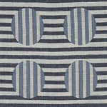 Schumacher 80840 Soto Denim fabric swatch