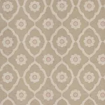 Schumacher SOUN002 Soundess Brown fabric swatch