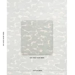 Schumacher 74063 Sozan Velvet Mist fabric swatch