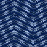 Schumacher 80981 Sparre éPinglé Cobalt fabric swatch