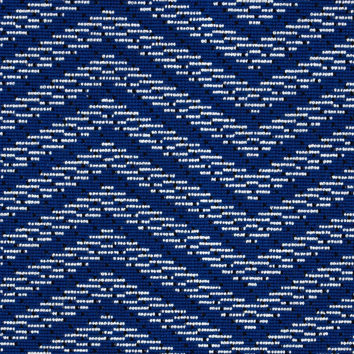 Schumacher 80981 Sparre éPinglé Cobalt fabric swatch