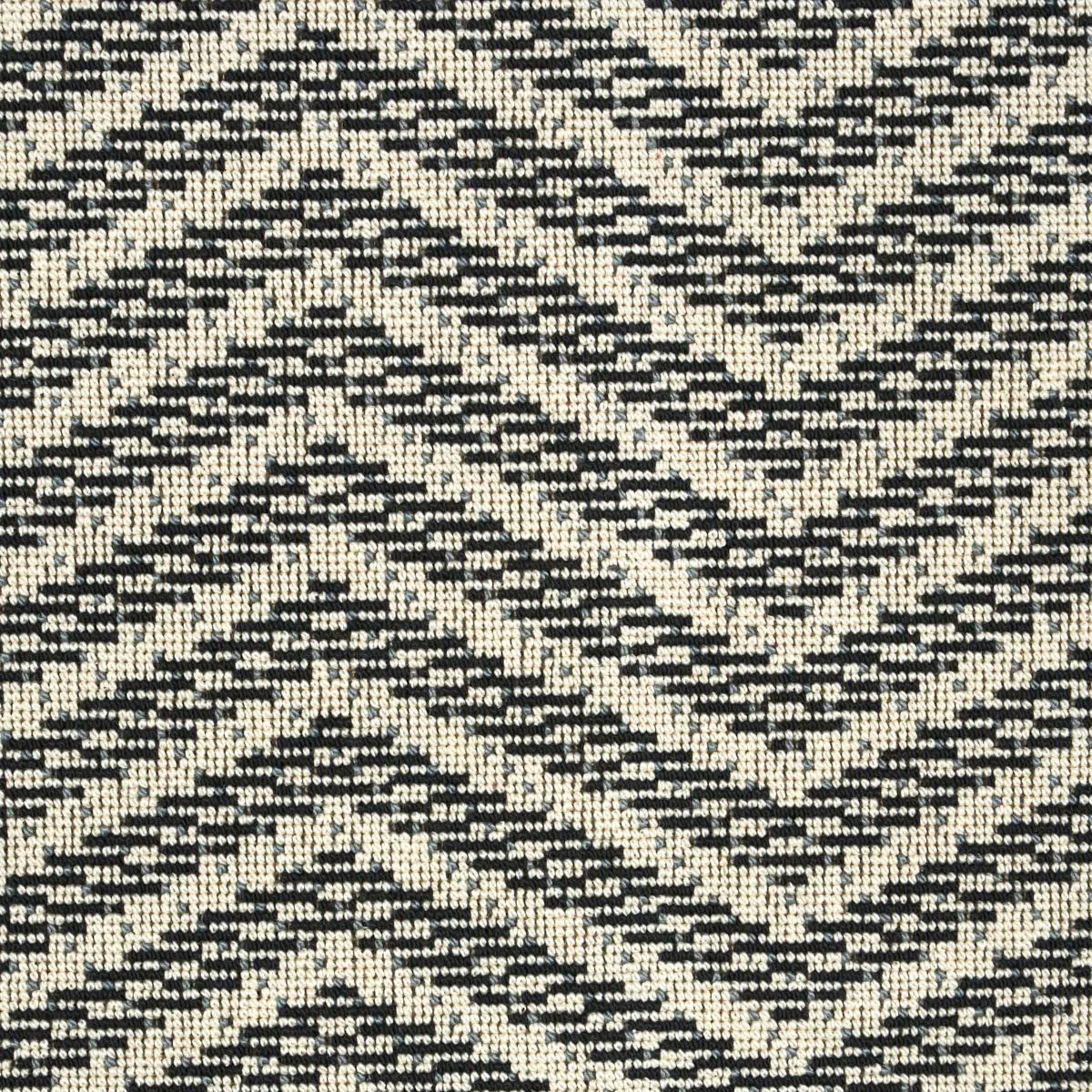 Schumacher 80980 Sparre éPinglé Ivory fabric swatch