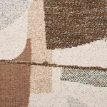 Schumacher 84480 Speakeasy Sepia Multi fabric swatch