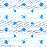 Schumacher 179160 Spot & Star Blue fabric swatch