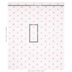 Schumacher 179162 Spot & Star Pink fabric swatch