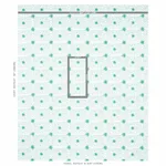 Schumacher 179161 Spot & Star Sea Glass fabric swatch