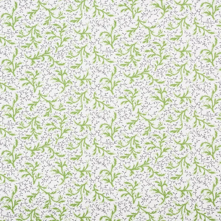 Schumacher 177831 Sprig Moss fabric swatch