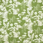 Schumacher 180221 Spring Floral Indoor/Outdoor Green fabric swatch