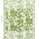 Schumacher 180221 Spring Floral Indoor/Outdoor Green fabric swatch