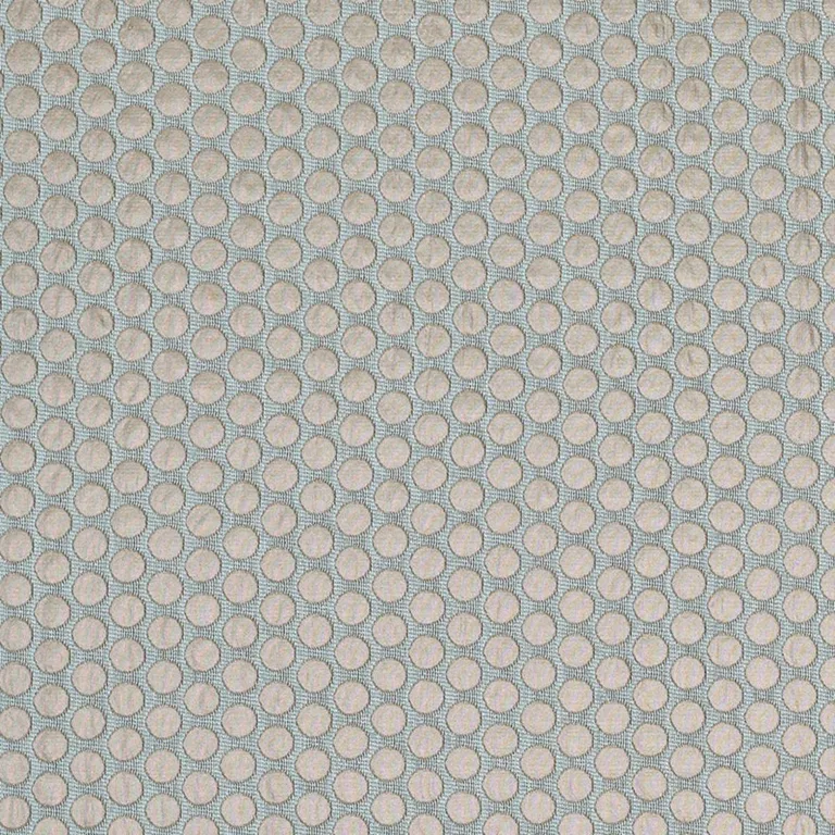 Schumacher 62273 Sprinkle Aqua fabric swatch