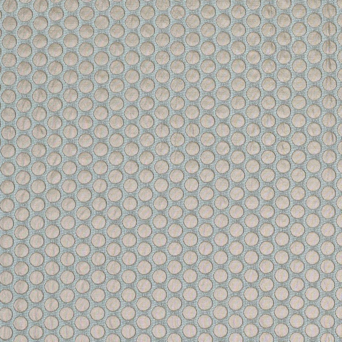 Schumacher 62273 Sprinkle Aqua fabric swatch