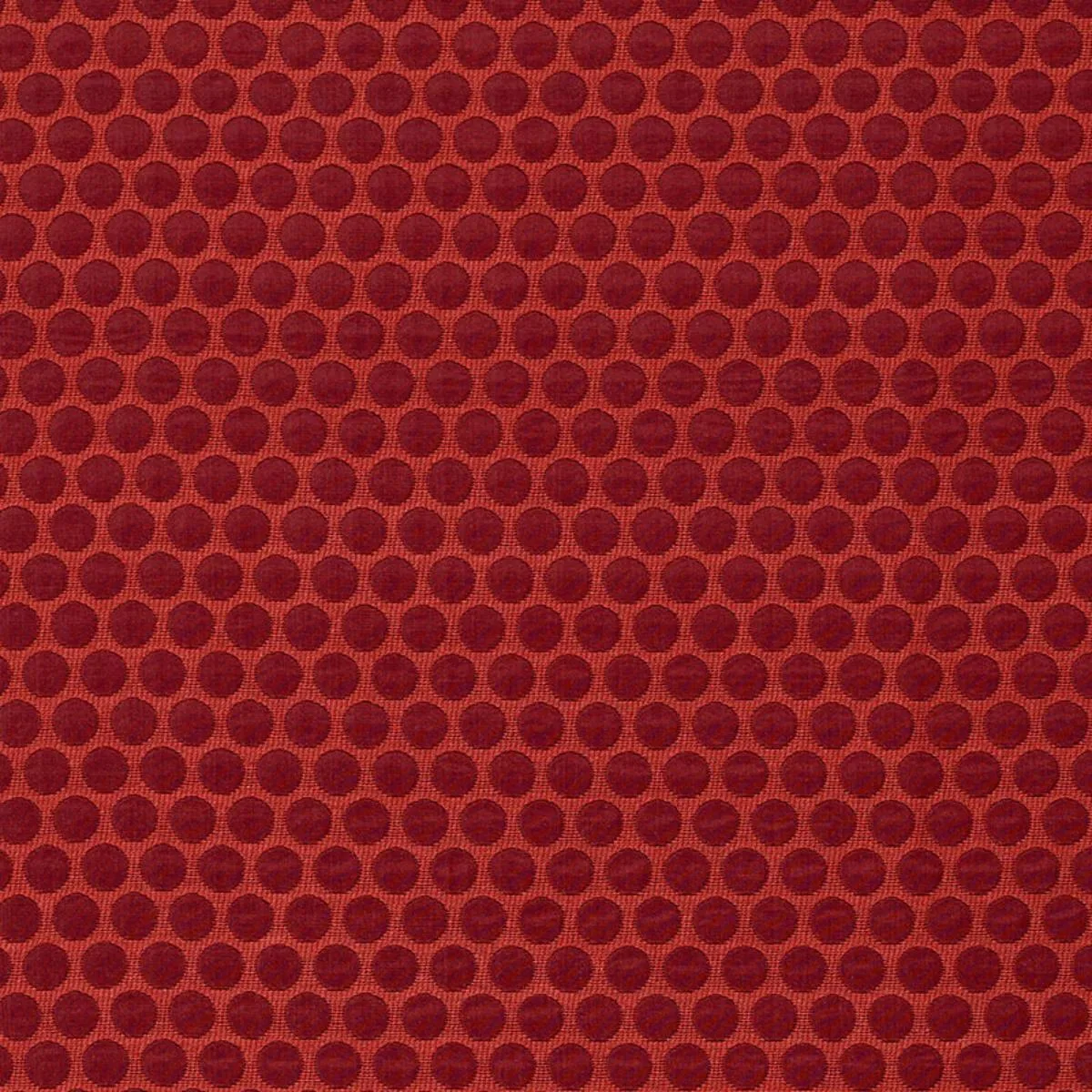 Schumacher 62271 Sprinkle Persimmon fabric swatch