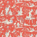 Schumacher 172921 Starry Night Mandarin fabric swatch