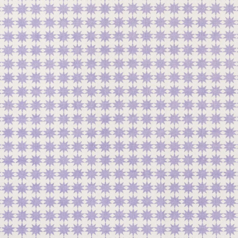 Schumacher 177084 Stella Lilac fabric swatch