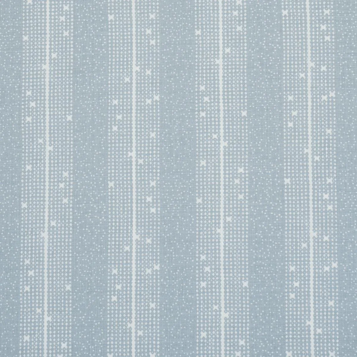 Schumacher 182112 Stella Stripe Blue fabric swatch