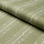Schumacher 182110 Stella Stripe Moss fabric swatch