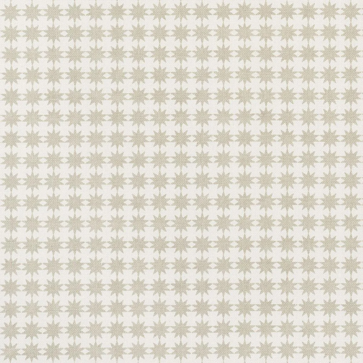 Schumacher 177081 Stella Taupe fabric swatch