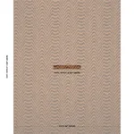 Schumacher 84642 Stepped Chevron Sepia fabric swatch