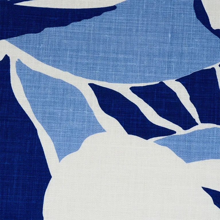 Schumacher 178862 Stevie Blue fabric swatch