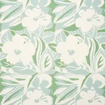 Schumacher 178863 Stevie Green fabric swatch
