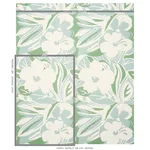 Schumacher 178863 Stevie Green fabric swatch