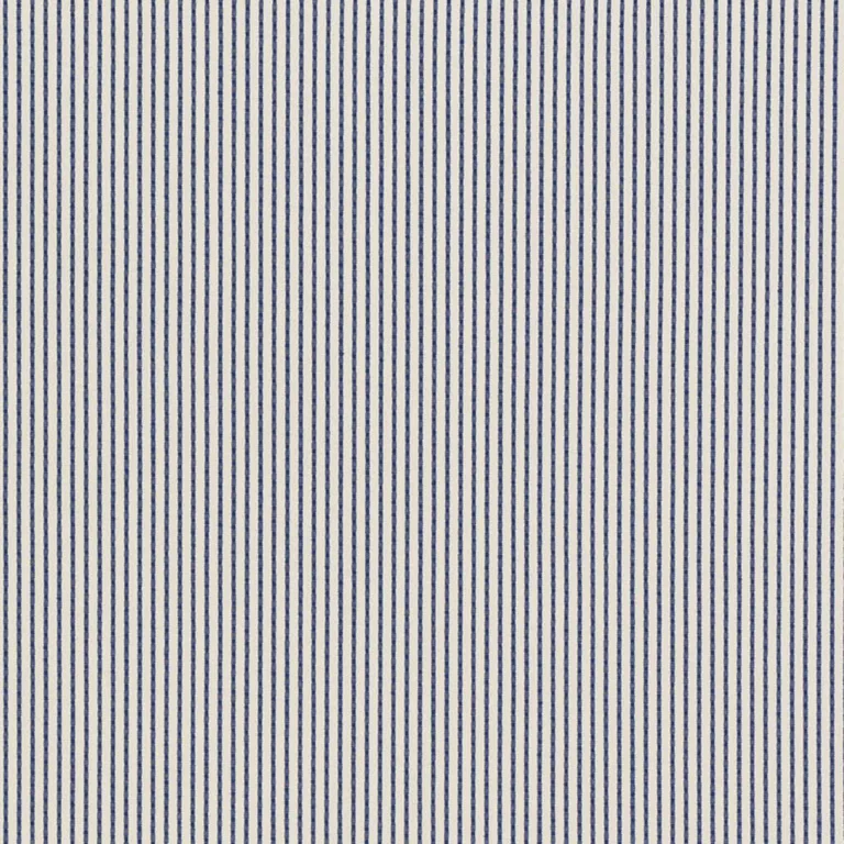 Schumacher 71743 Stitched Stripe Indoor/Outdoor Navy fabric swatch