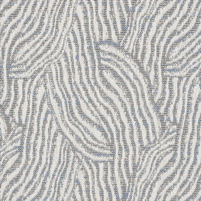 Schumacher 73831 Strata Indoor/Outdoor Slate fabric swatch