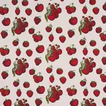 Schumacher TL400081 Strawberry Fields Red fabric swatch