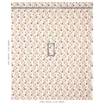 Schumacher 179781 Strawberry Hand Block Print Copper fabric swatch