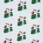 Schumacher 180641 Strawberry Hill Sky fabric swatch