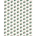 Schumacher 180640 Strawberry Hill White fabric swatch