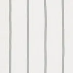 Schumacher 75761 Stripe Appliqué Sheer Grey fabric swatch