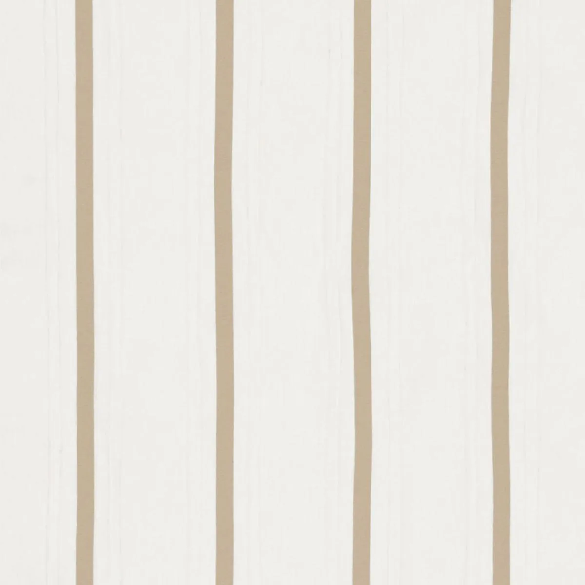 Schumacher 75762 Stripe Appliqué Sheer Tan fabric swatch