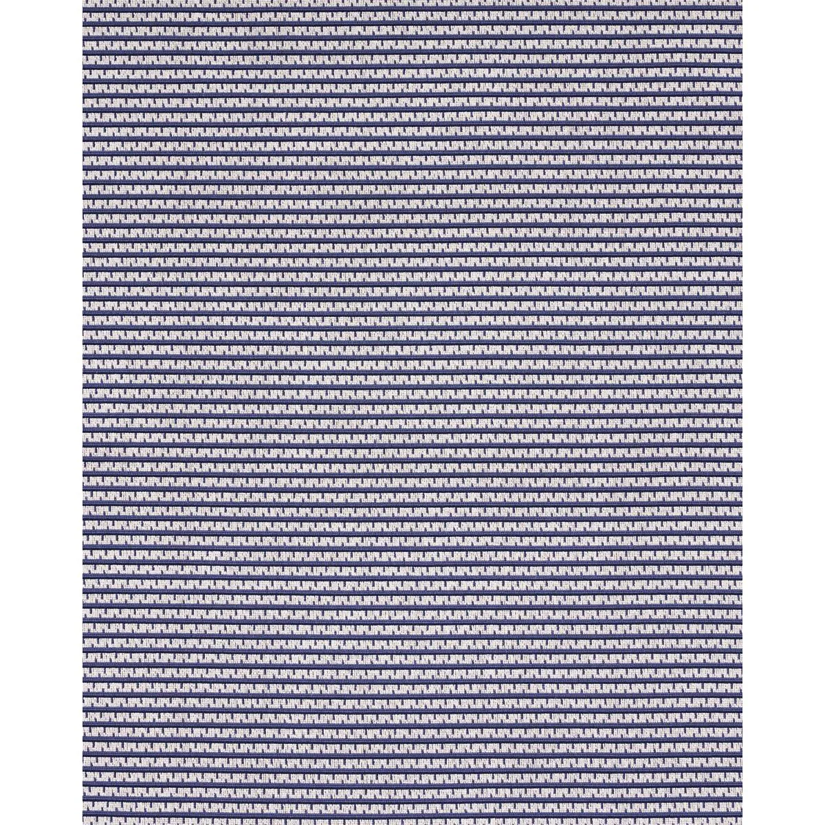 Schumacher 81041 Struktur éPinglé Lapis fabric swatch