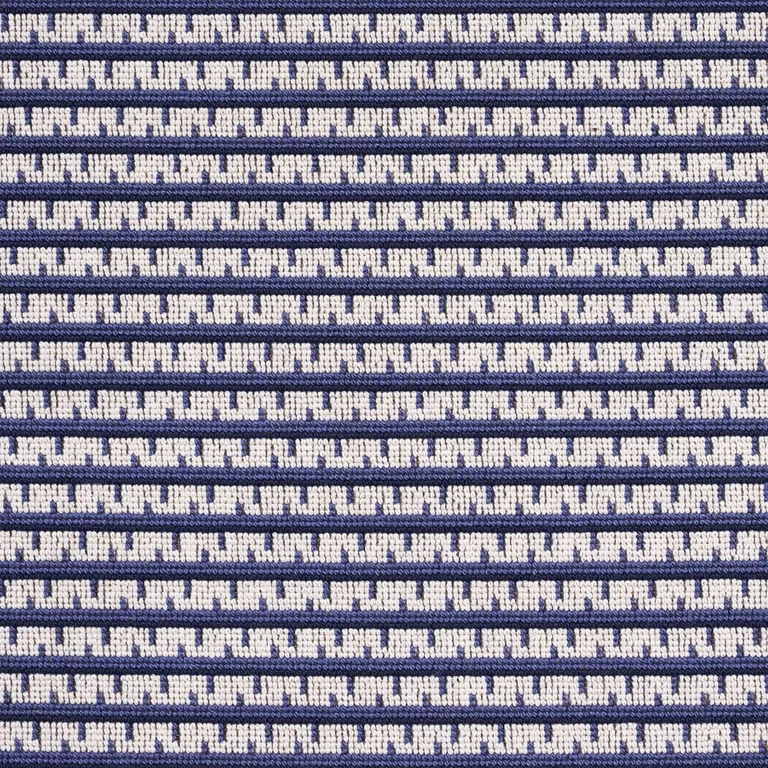 Schumacher 81041 Struktur éPinglé Lapis fabric swatch