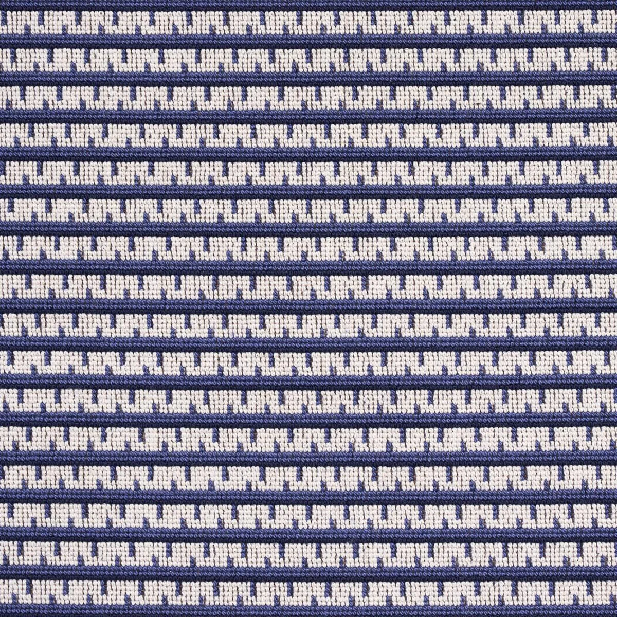 Schumacher 81041 Struktur éPinglé Lapis fabric swatch