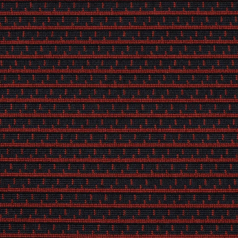 Schumacher 81040 Struktur éPinglé Russet fabric swatch