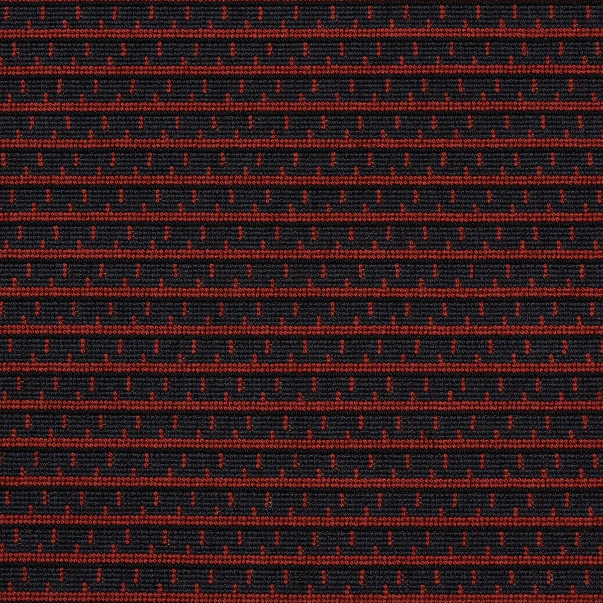 Schumacher 81040 Struktur éPinglé Russet fabric swatch