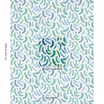 Schumacher 182211 Sugar Ann Indoor/Outdoor French Blue fabric swatch