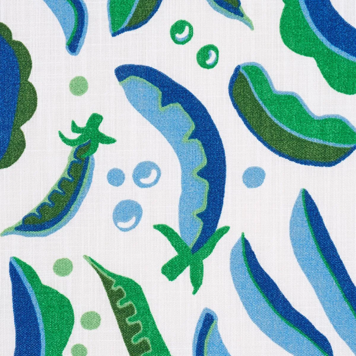 Schumacher 182211 Sugar Ann Indoor/Outdoor French Blue fabric swatch